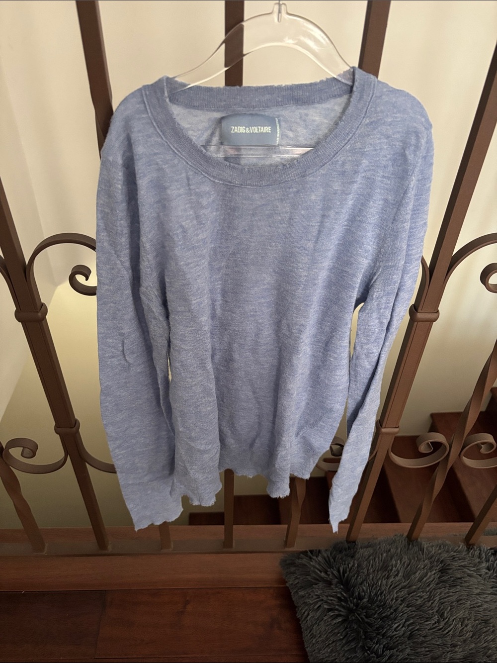 Zadig & Voltaire Blue Lightweight Women's Sweater